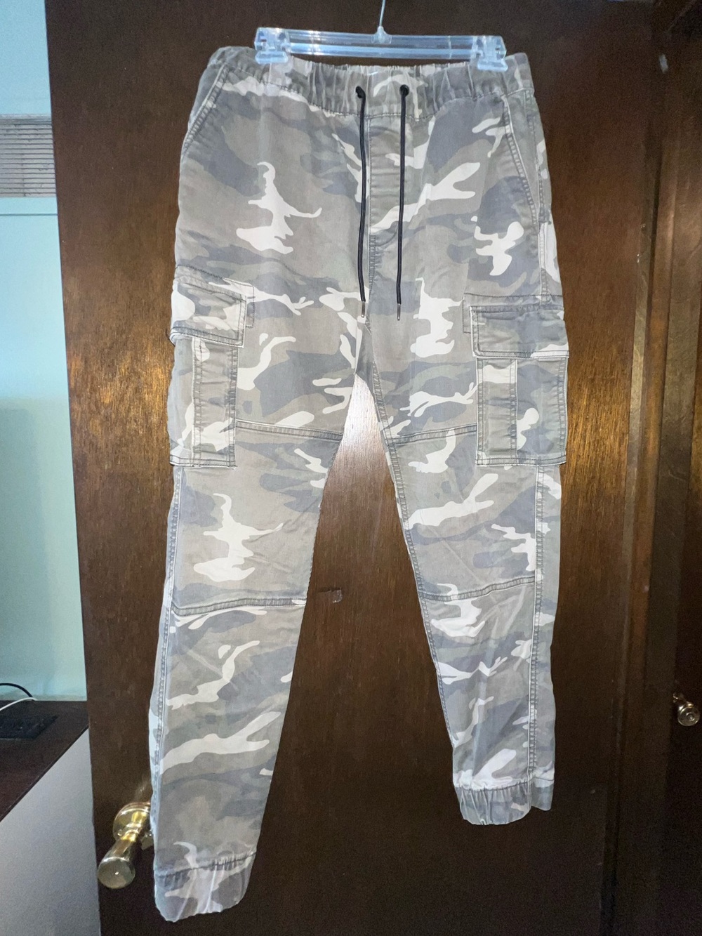 Camouflage Cargo Jogger Pants